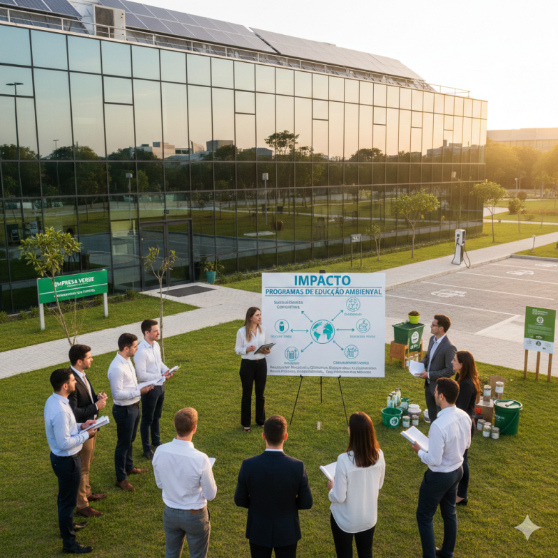 Impacto dos Programas de Educação Ambiental na Sustentabilidade e na Conscientização Empresarial