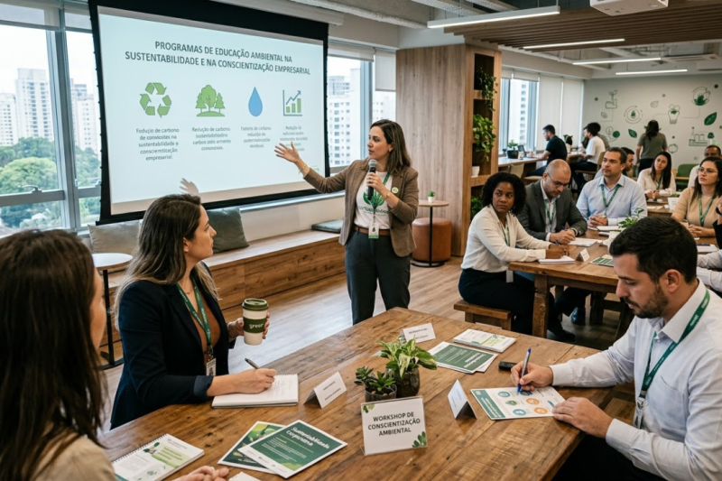 Impacto dos Programas de Educação Ambiental na Sustentabilidade e na Conscientização Empresarial